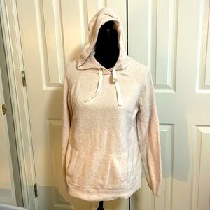 Excellent condition, barefoot dreams, cozy, chic light hoodie size M